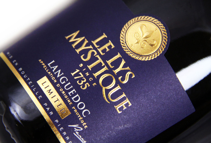 Etiquette Lys Mystique Languedoc