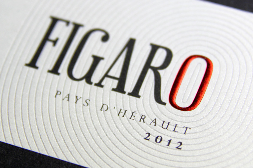 Etiquette Figaro de Moulin de Gassac